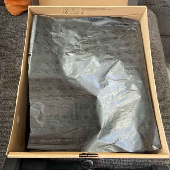 UGG Men's Black Suede Boots - Picture 9 of 10